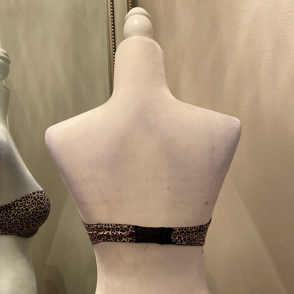Strapless cheetah print bra - Picture 2 of 4